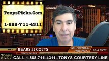 Indianapolis Colts vs. Chicago Bears Free Pick Prediction NFL Preseason Pro Football Odds Preview 8-22-2015