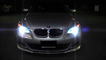 BMW　E60　HID Angel eyes & Red Devil Eyeballs