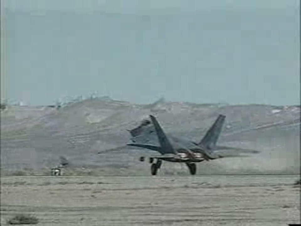 decolage d'un F-22