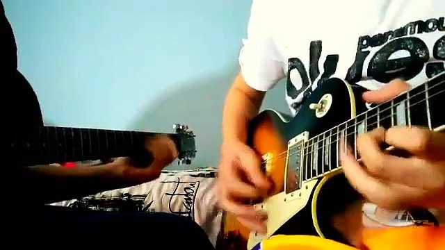 Dual Guitar Solo Jam 3 (Yu-Gi-Oh GX Intro Cover) Epiphone Les Paul Standard Epiphone Les Paul