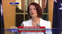 Speech: Julia Gillard, Opening statement at press conference, Parliament House, Canberra