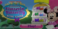 Mickey Mouse Clubhouse Minnies Flutterin Butterfly Bow Minnie Mouse- Free Online Games For Kids