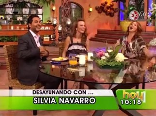 Desayunando con Silvia Navarro en HOY (24.05.11)