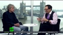 Max Keiser and John Perkins, author of Confessions of an Economic Hitman, about ‘peak bankster