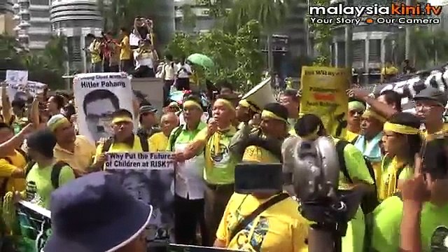 Himpunan Hijau menuju ke Dataran Merdeka