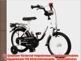 Bachtenkirch Kinderfahrrad Police Schwarz/Wei? 14 1300432-PC-88