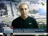 Persisten enfrentamientos y violencia en territorio turco