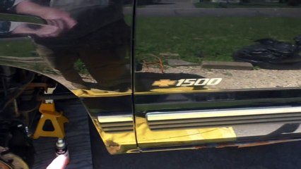 Silverado Parking Brake Cable Repair