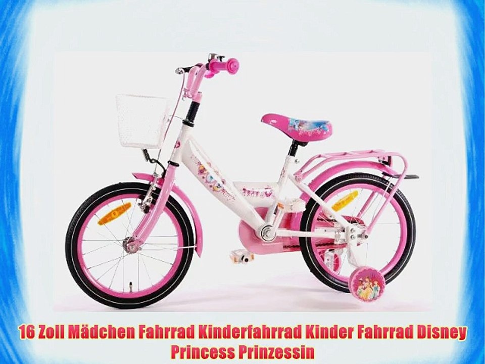 16 Zoll M?dchen Fahrrad Kinderfahrrad Kinder Fahrrad Disney Princess Prinzessin