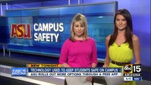 Technology used to keep student safe on campus