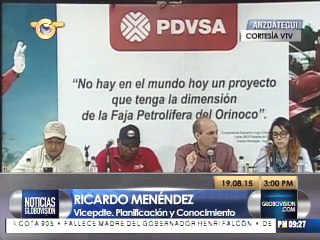 Conforman mesas de trabajo para desarrollo de la Faja del Orinoco