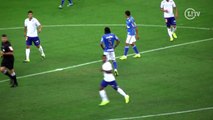 Arouca se lesiona após dividida durante partida contra o Cruzeiro