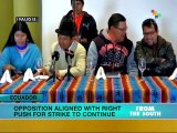 Ecuador: Workers Confederation Rejects National Strike