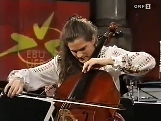 Monika Leskovar: Elgar Cello Concerto | Vienna, 1998 (Better Picture Quality)