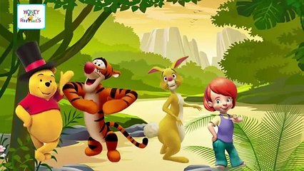 My Friends Tigger & Pooh Finger Family Songs For Children HD | Cartoon Animation Kids Nursery Rhymes