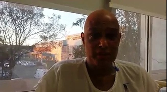 Mensagem do capixaba Índio, ex-técnico da seleção brasileira de futebol de areia, após transplante de medula