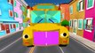 Animals Cartoons for Children Wheels On  The Bus Go Round And Round Nursery Rhymes for Children