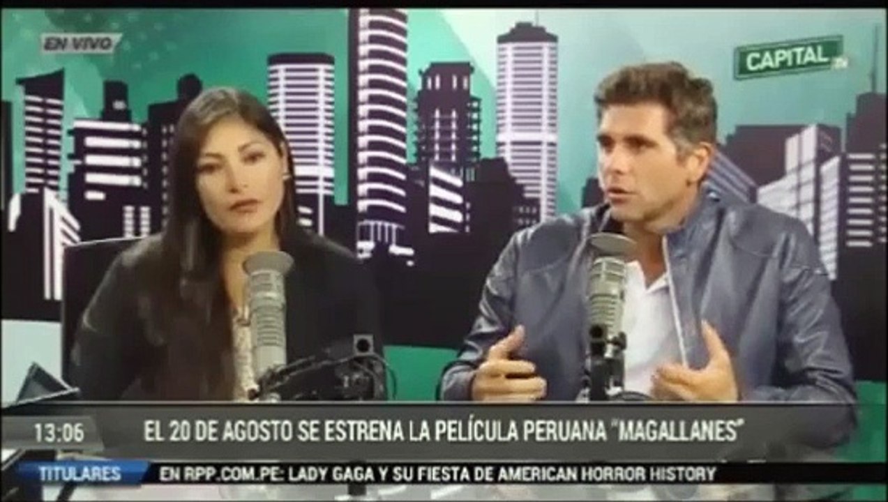 Entrevista a Christian Meier y Magaly Solier en 'CapitalTV'