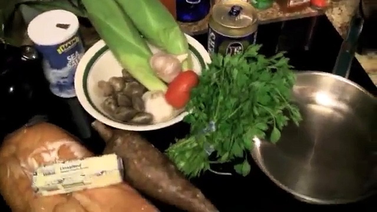 Drunken Midnight Clams & Yuca
