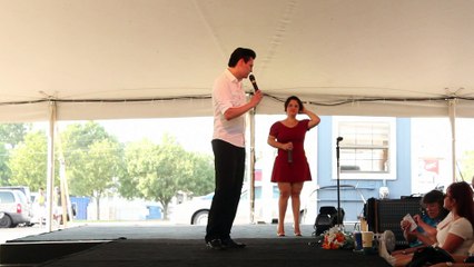 Vinicius & Diana Rodriguez sing 'Can't Stop Loving You' Elvis Week 2015