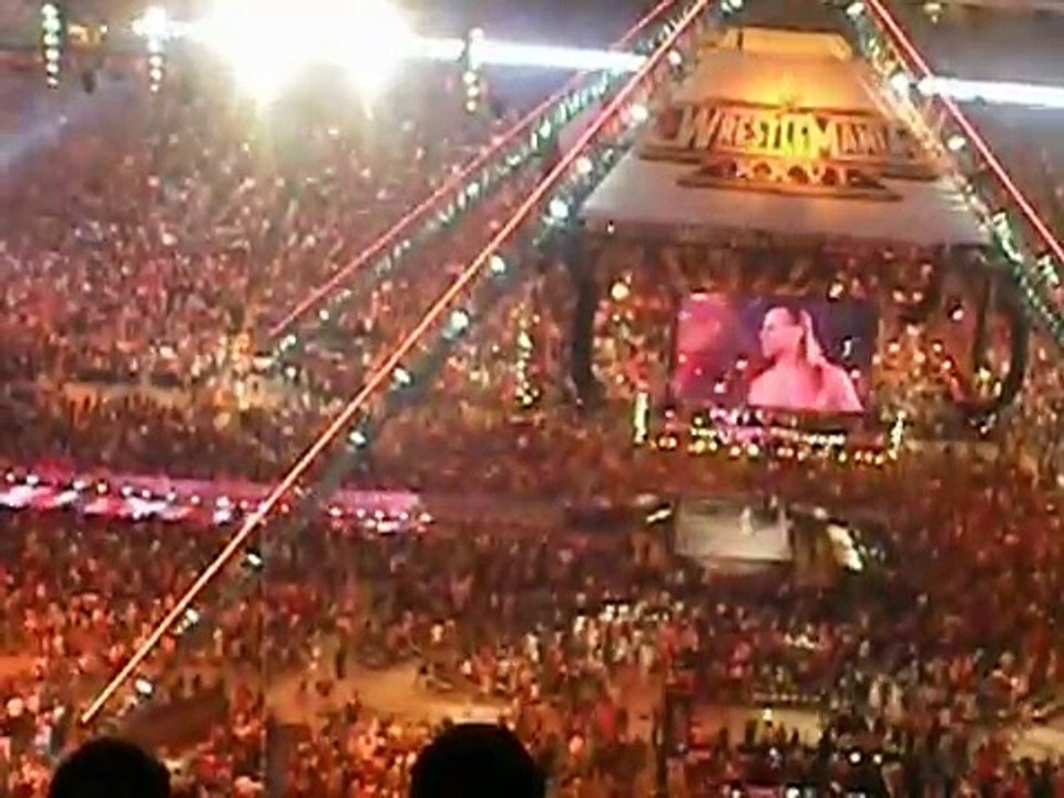 WrestleMania 26- Undertaker Entrance