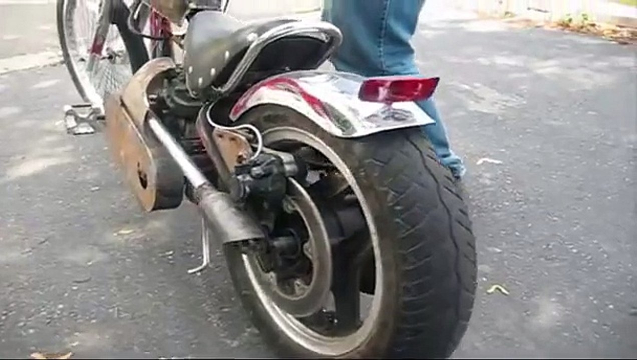 Motorized Schwinn Stingray Chopper Bike