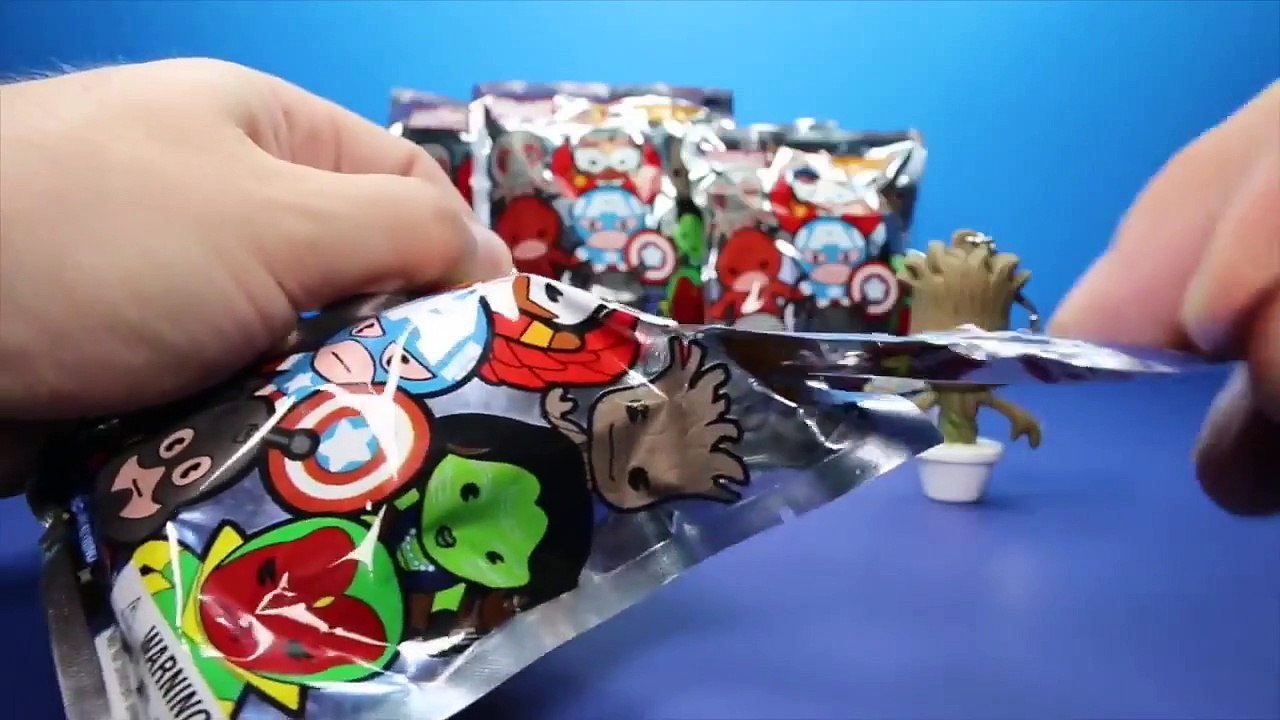 Marvel Comics Keychaine Series 2 BLIND BAG by MONOGRAM Six6 Opened