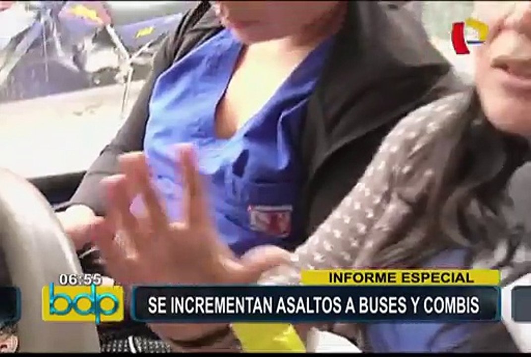 Se incrementan asaltos en buses y combis: víctimas comparten testimonios (2/2)
