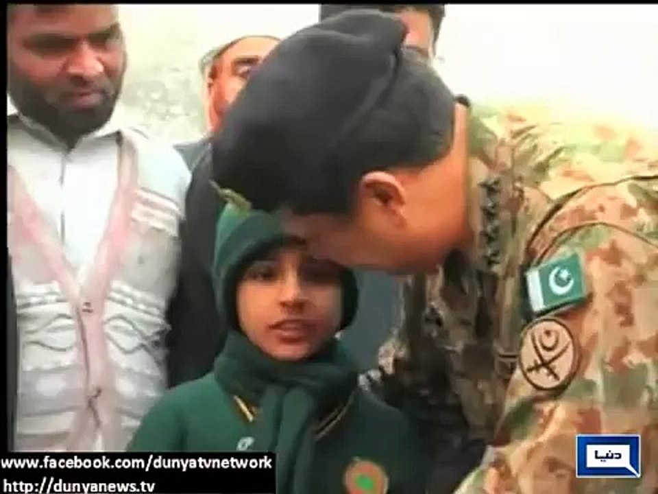 General Raheel Sharif Joins Army Public School Students in Morning Assembly