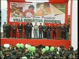Presidente Alan Garcia inaugura villa deportiva regional del callao