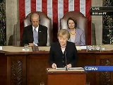 Chancellor Merkel Addresses Congress (3) on world issues, Meets with Pres. Obama