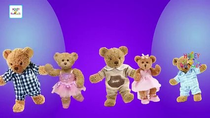 The Teddy Bear Finger Family | Teddy Bear Cartoon Finger Family Nursery Rhyme Song | Kids Toy Songs