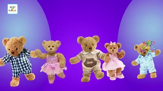 The Teddy Bear Finger Family | Teddy Bear Cartoon Finger Family Nursery Rhyme Song | Kids Toy Songs