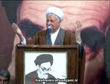 سخنرانی هاشمی رفسنجانی در جماران و دفاع از سفر روحانی به نیویورک