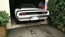 Dodge Charger 1968 440ci cold start - Fabulous sound