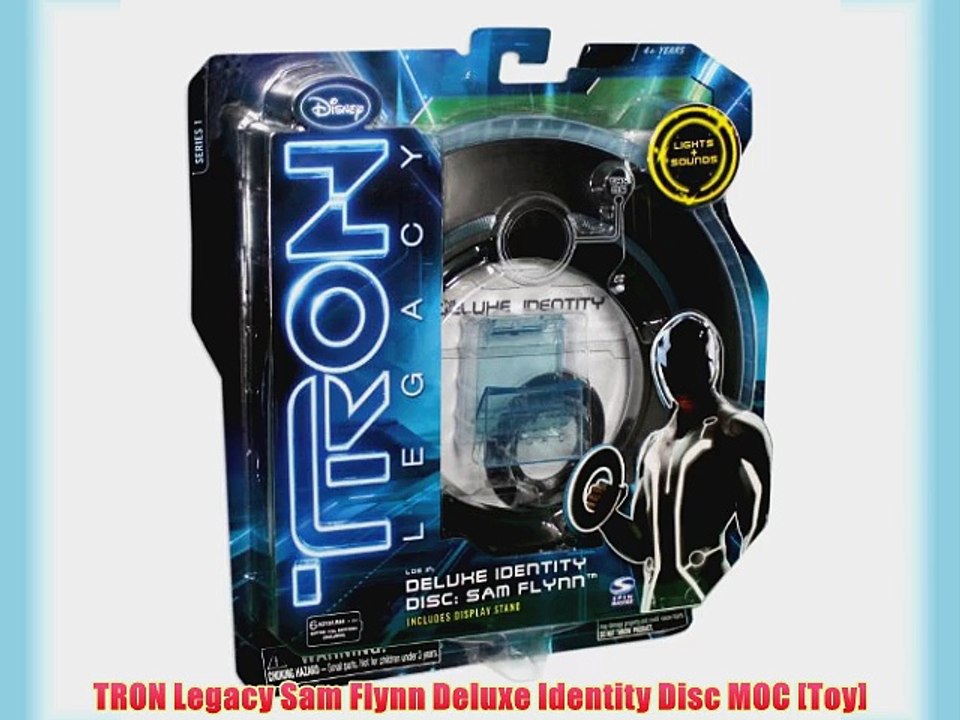 TRON Legacy Sam Flynn Deluxe Identity Disc MOC [Toy]