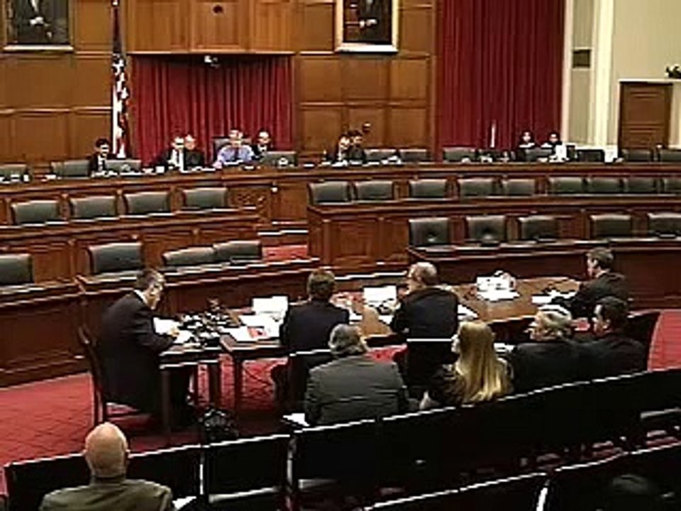 EFCG - Testimony at Congress