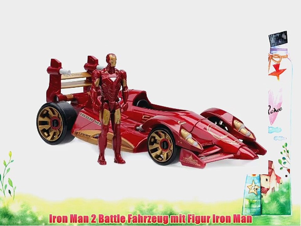 Iron Man 2 Battle Fahrzeug mit Figur Iron Man