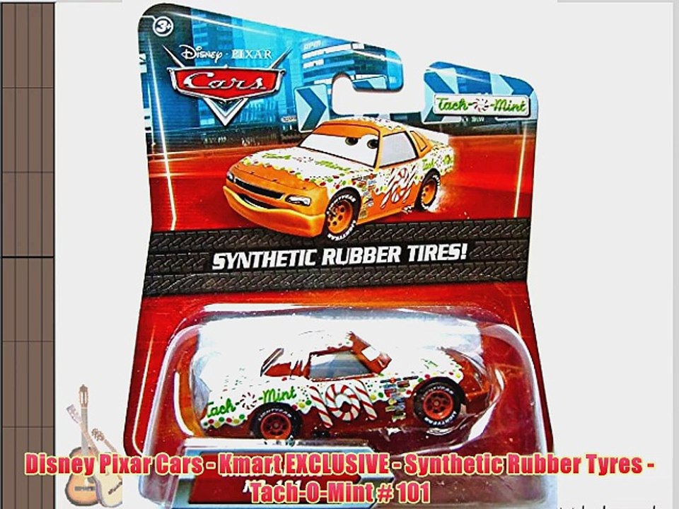 Disney Pixar Cars - Kmart EXCLUSIVE - Synthetic Rubber Tyres - Tach-O-Mint # 101