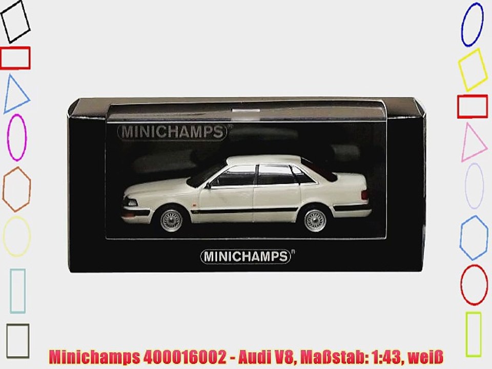 Minichamps 400016002 - Audi V8 Ma?stab: 1:43 wei?