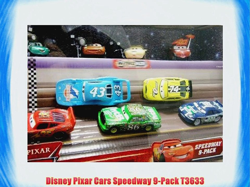 Disney Pixar Cars Speedway 9-Pack T3633