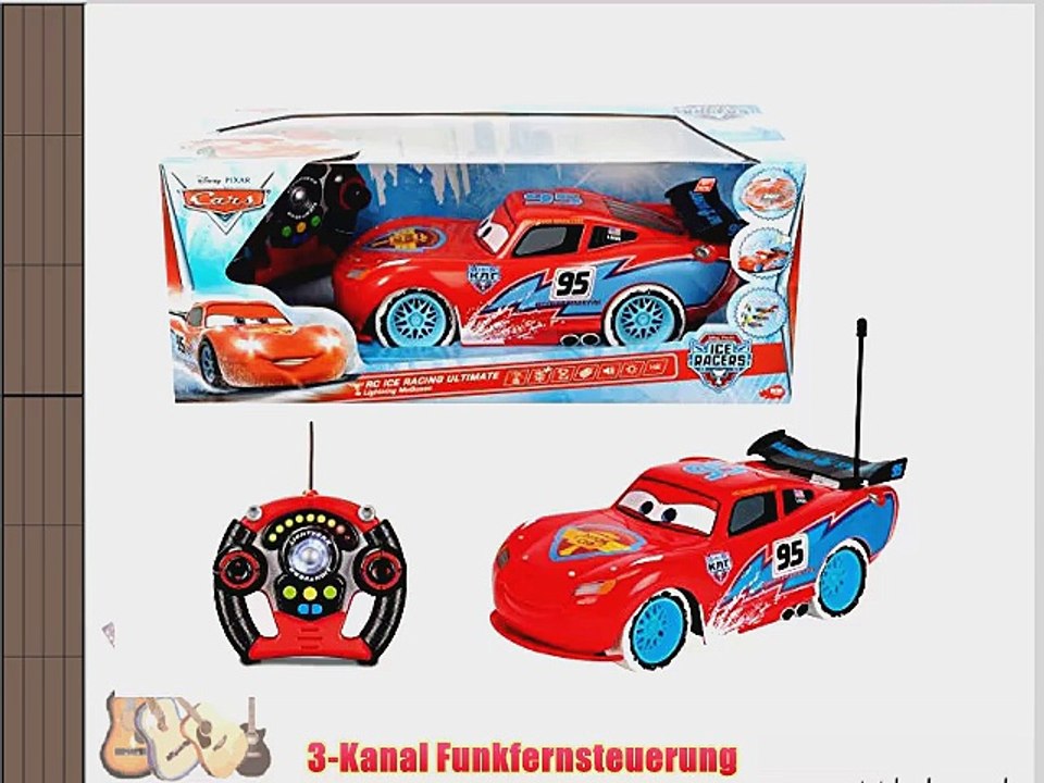 Dickie Spielzeug 203089594 - Disney Cars Ice Racing RC Ultimate Lightning  McQueen 1:12 - video Dailymotion