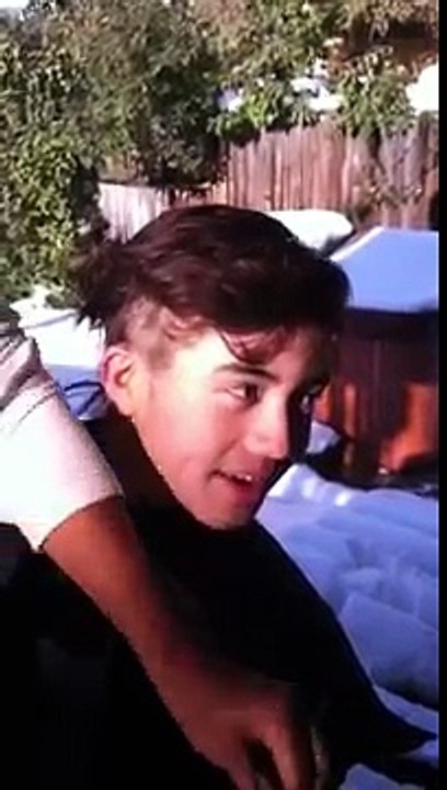 Nick shaving his head