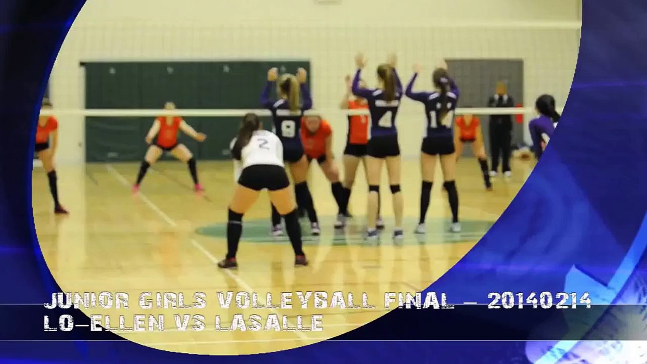 SDSSAA Girls Junior Volleyball FInal 2014-02-14