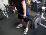 Homemade Thick Axle Bar Deadlifts