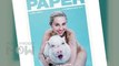 Miley Cyrus Paper Magazine Photos With Her Pet Pig