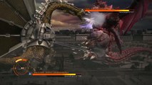 GODZILLA PS4 Online Battle Mecha King Ghidorah vs Destroyah