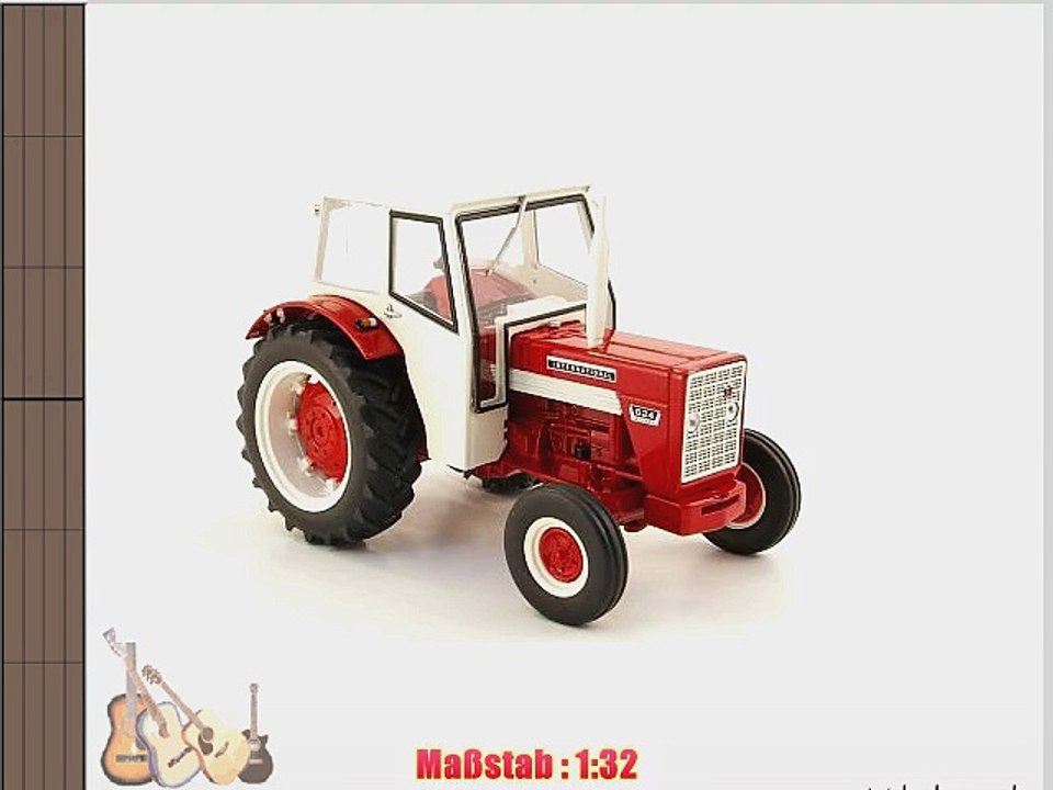 International Harvester 624 rot/weiss mit Kabine Modellauto Fertigmodell Replicagri 1:32