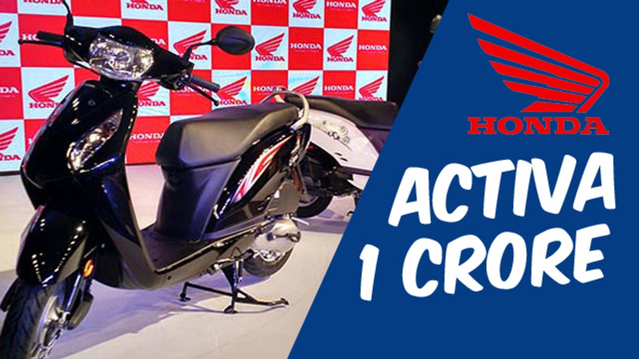 Honda Activa drives past 1-crore sales milestone