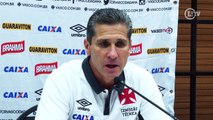 Jorginho elogia postura da equipe, e diz que vitória pode ajudar o Vasco no Brasileiro